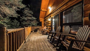 Cabaña, baño privado (Cabin 14) | Terraza o patio