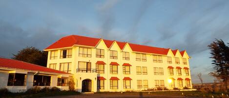 Front of property - evening/night