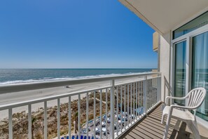 Condo, 3 Bedrooms, Oceanfront | Balcony - Watch Resort by Condo-World (North Myrtle Beach)