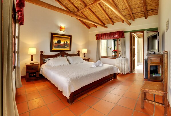 Free WiFi, bed sheets - Hotel Spa Villa Lina (Villa de Leyva)