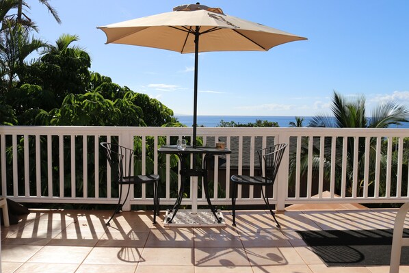Deluxe Suite, Jetted Tub, Ocean View | Terrace/patio