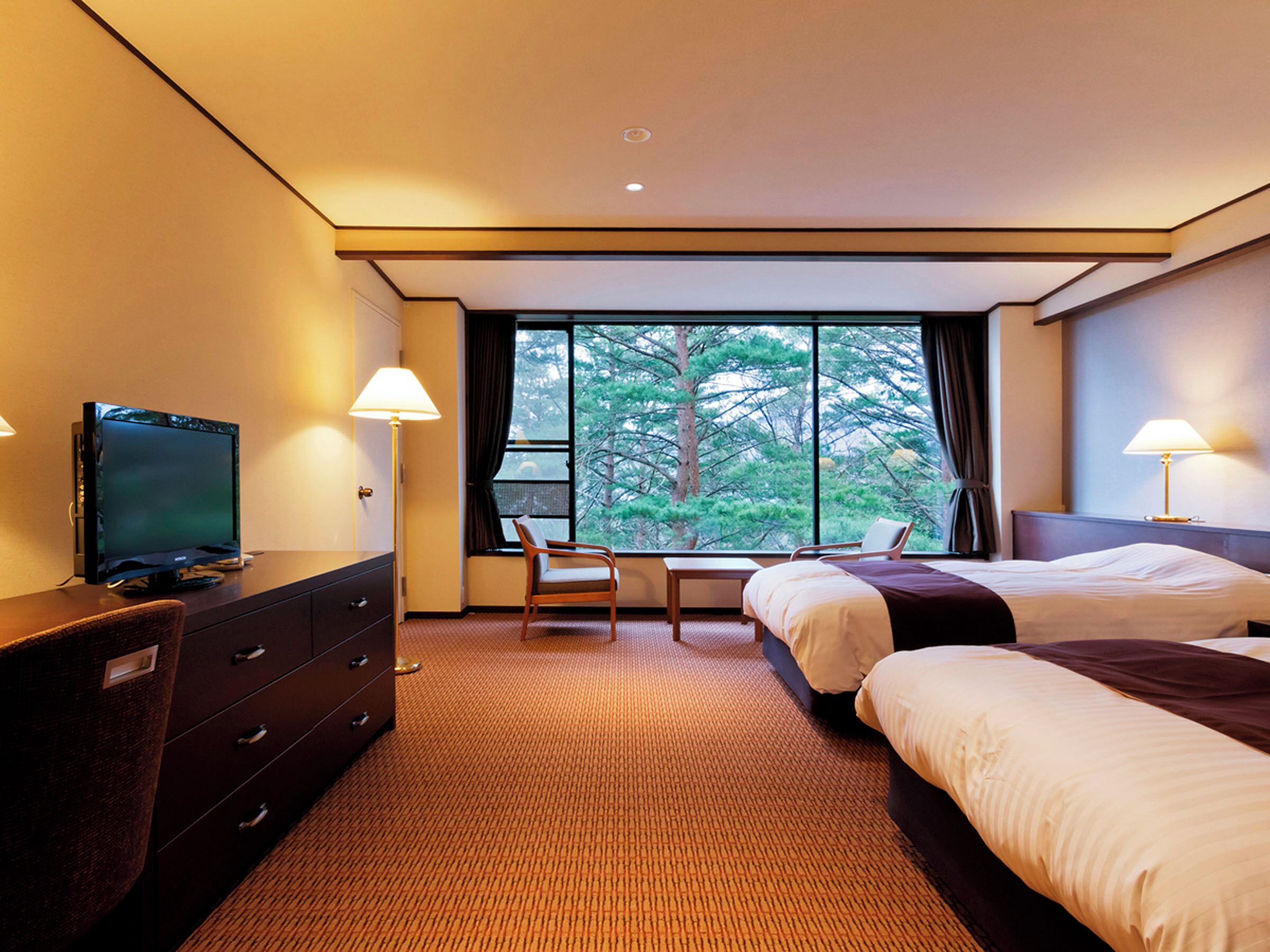 Chambre Standard avec lits jumeaux, non-fumeur (Western Style, Online Exclusive) | Literie de qualité, coffre-fort, rideaux d ’obscurcissement