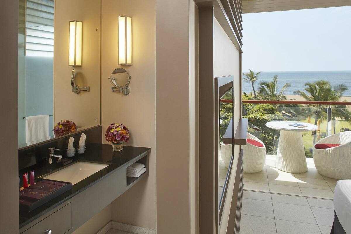 In-room safe, desk, laptop workspace, iron/ironing board