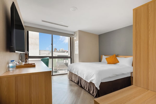 Standard dubbelrum | Duntäcken, gratis wi-fi och sängkläder