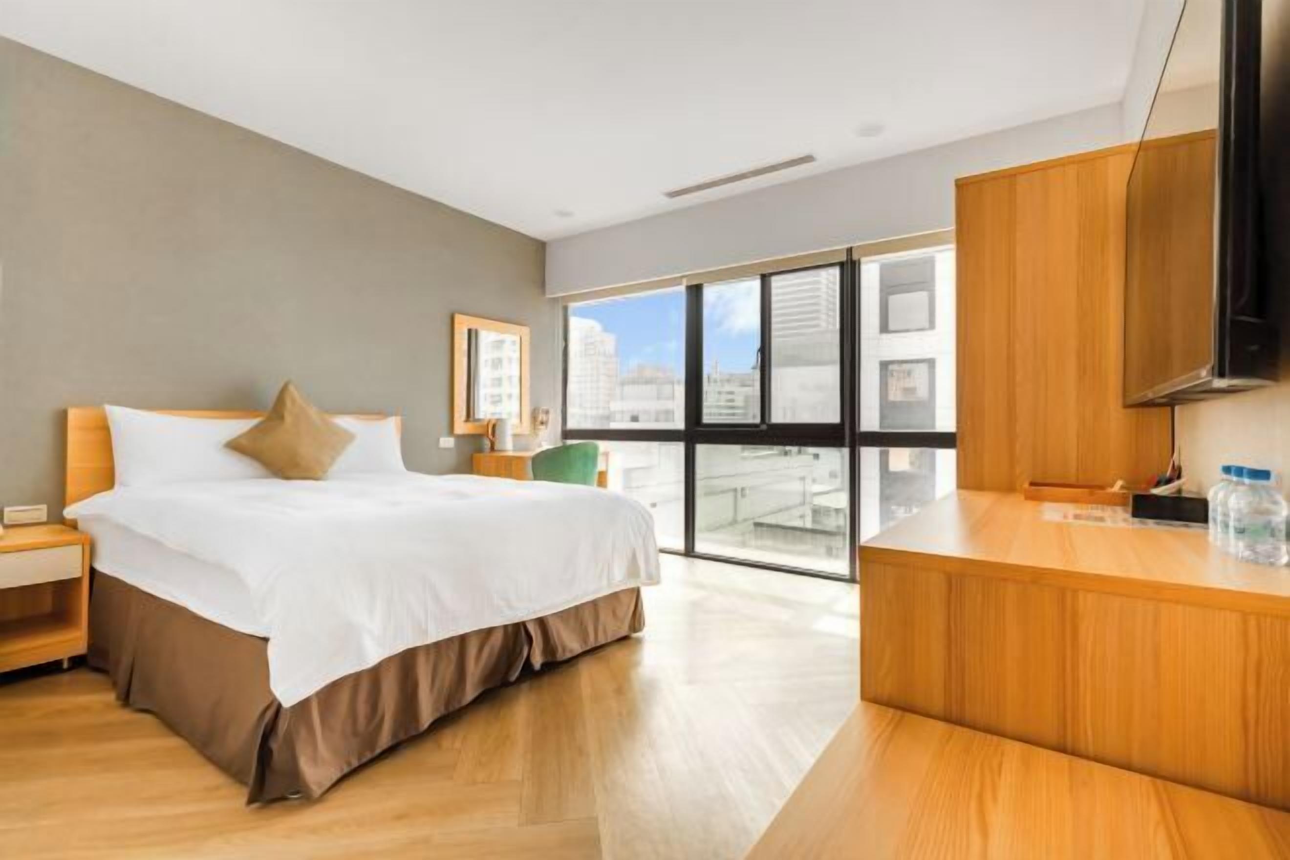 Duntäcken, gratis wi-fi och sängkläder