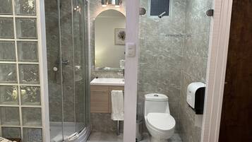 Single Room | Bathroom | Free toiletries, hair dryer, towels