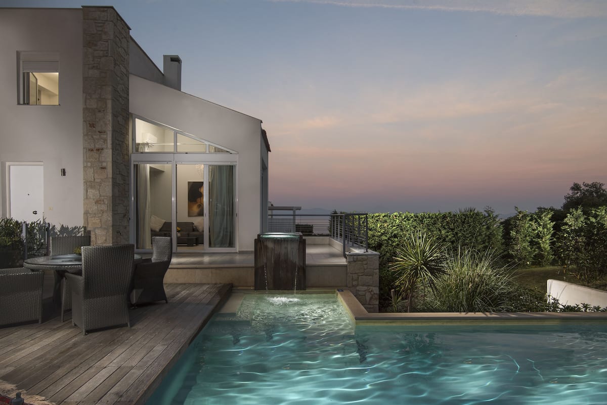 Villa Theano - 4 Bedrooms with Private Pool | View from room