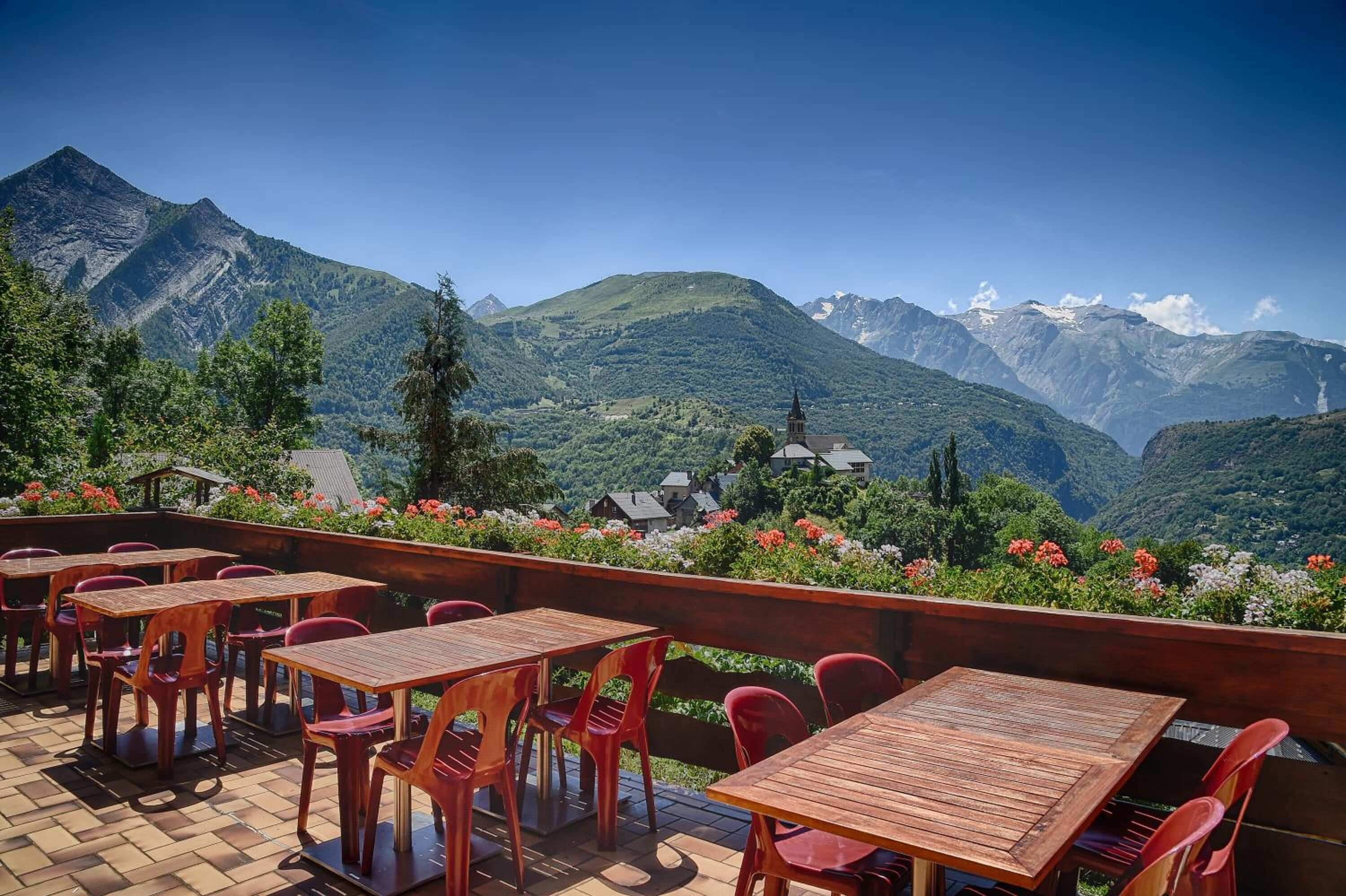 breakfast and dinner served, local cuisine