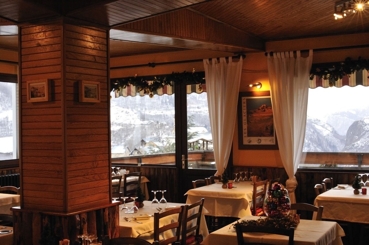 breakfast and dinner served, local cuisine