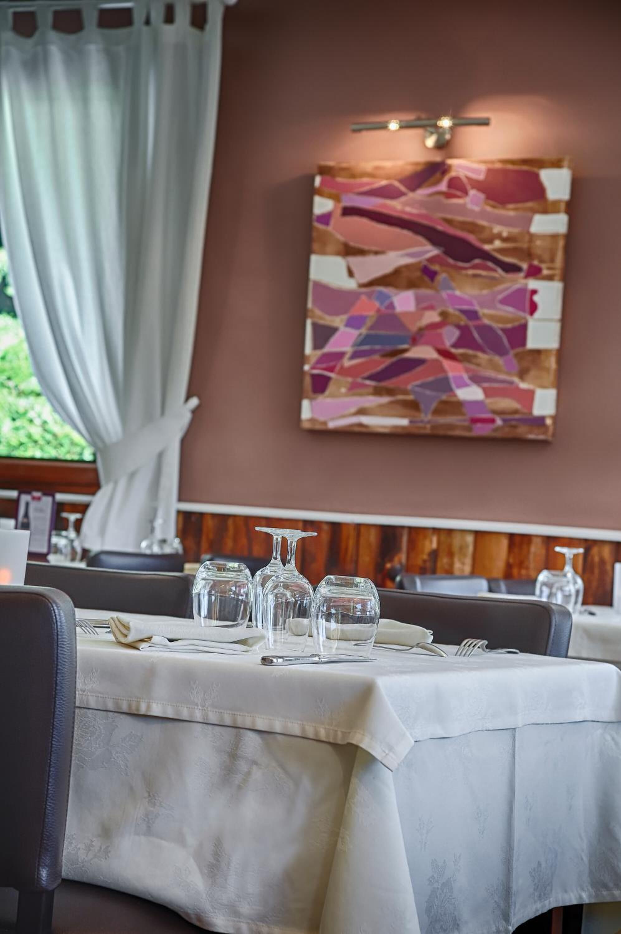 breakfast and dinner served, local cuisine