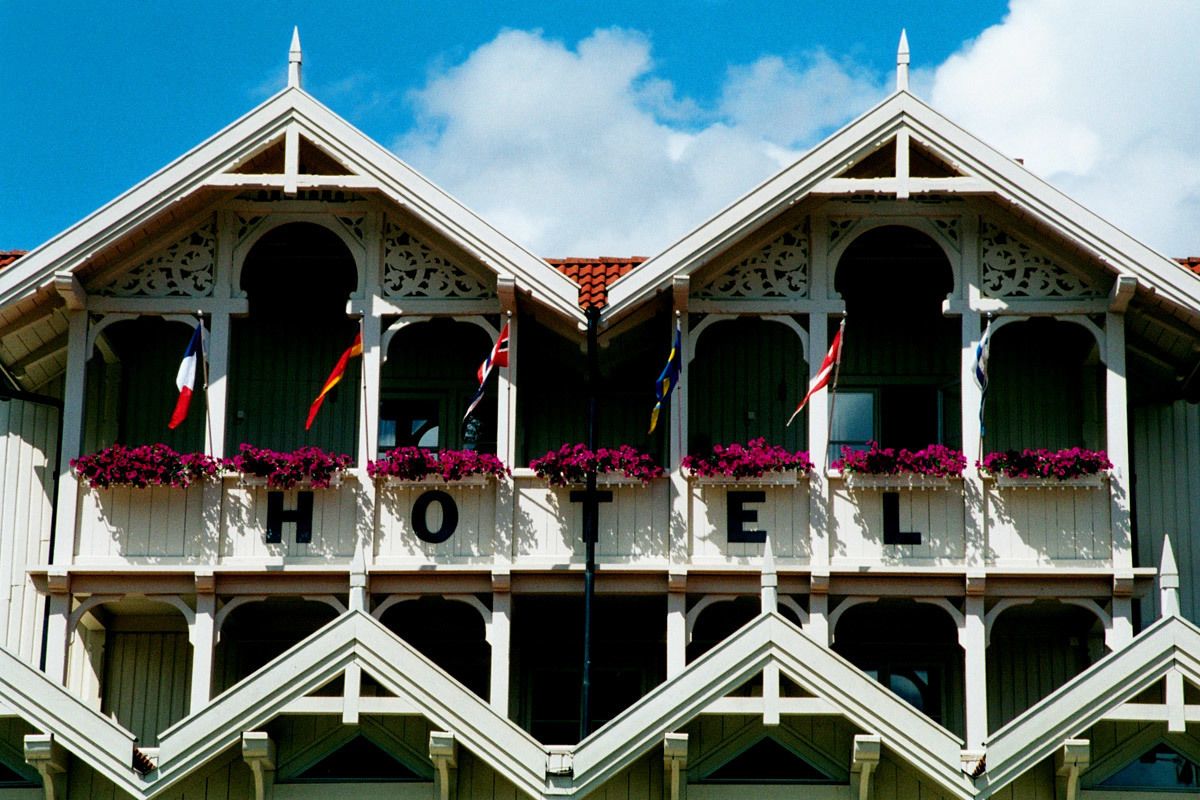 Fassade der Unterkunft