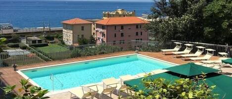 屋外プール、サンラウンジャー