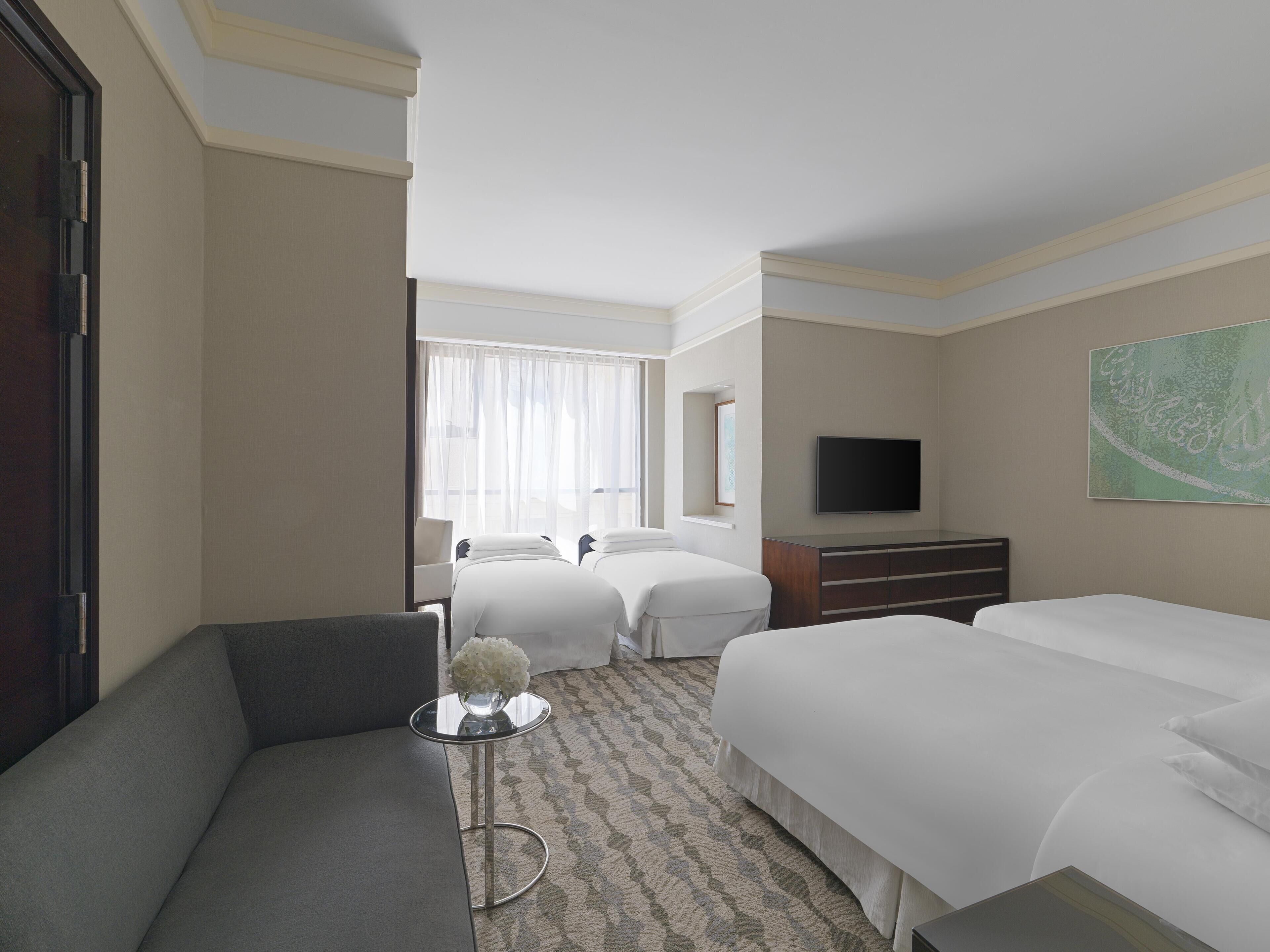 Room (4 Twin Beds) | In-room safe, desk, blackout drapes, soundproofing