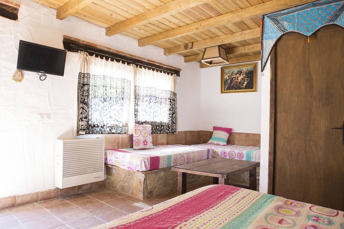 standard double or twin room, mountain view (with 2 extra beds) | desk, blackout curtains, soundproofing