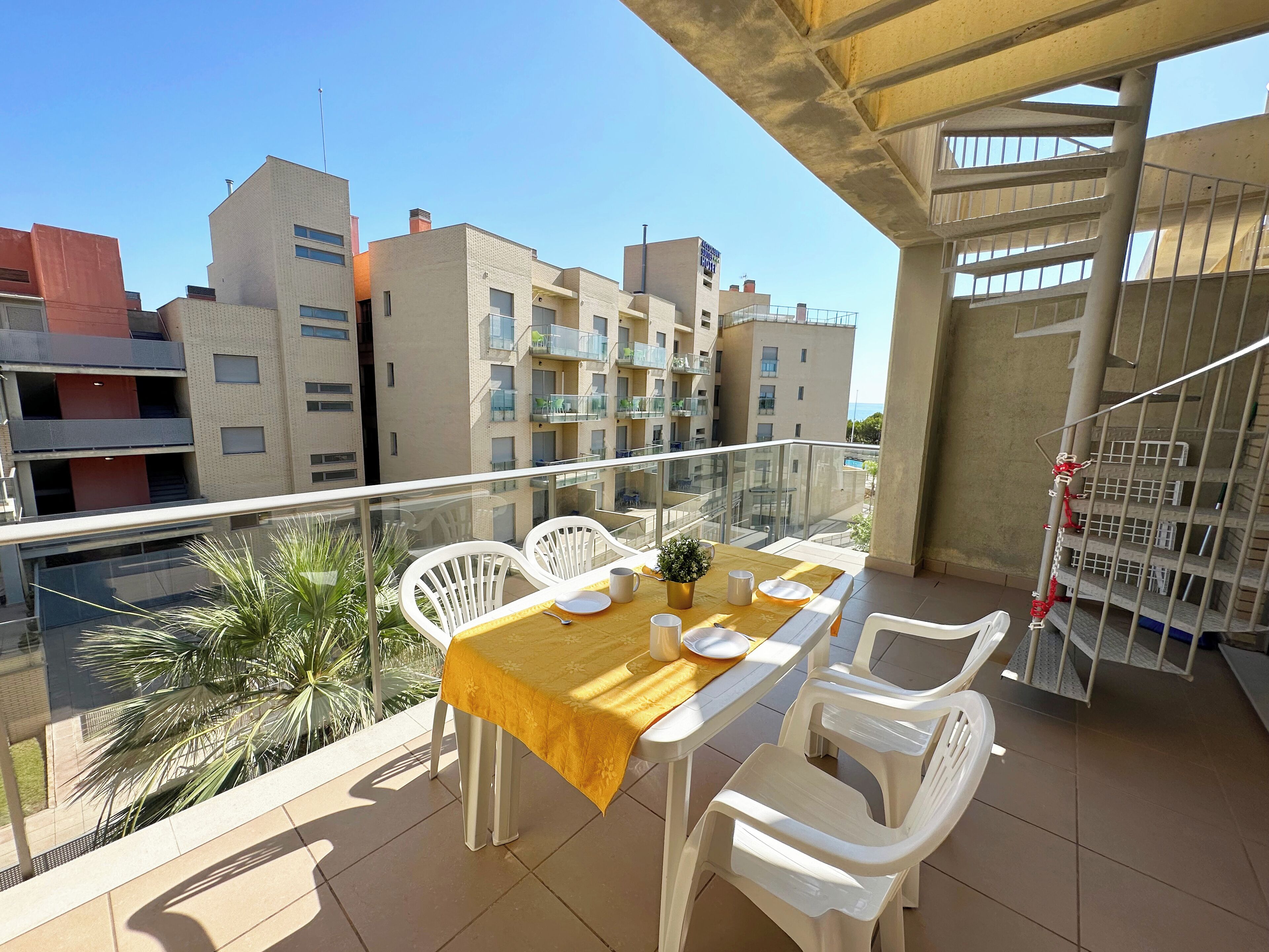 Basic Apartment, 2 Bedrooms, Terrace | Terrace/patio