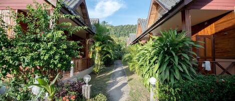 Espace banquet en plein air