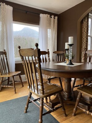 Familienapartment, 1 Schlafzimmer, Küche, Bergblick | Blick auf die Berge