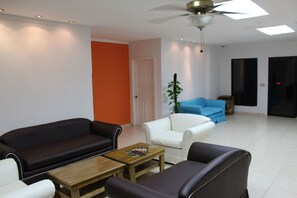 Sala de estar en el lobby