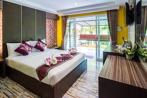 Deluxe Bungalov | Minibar, odada kasa, ücretsiz kablosuz İnternet 