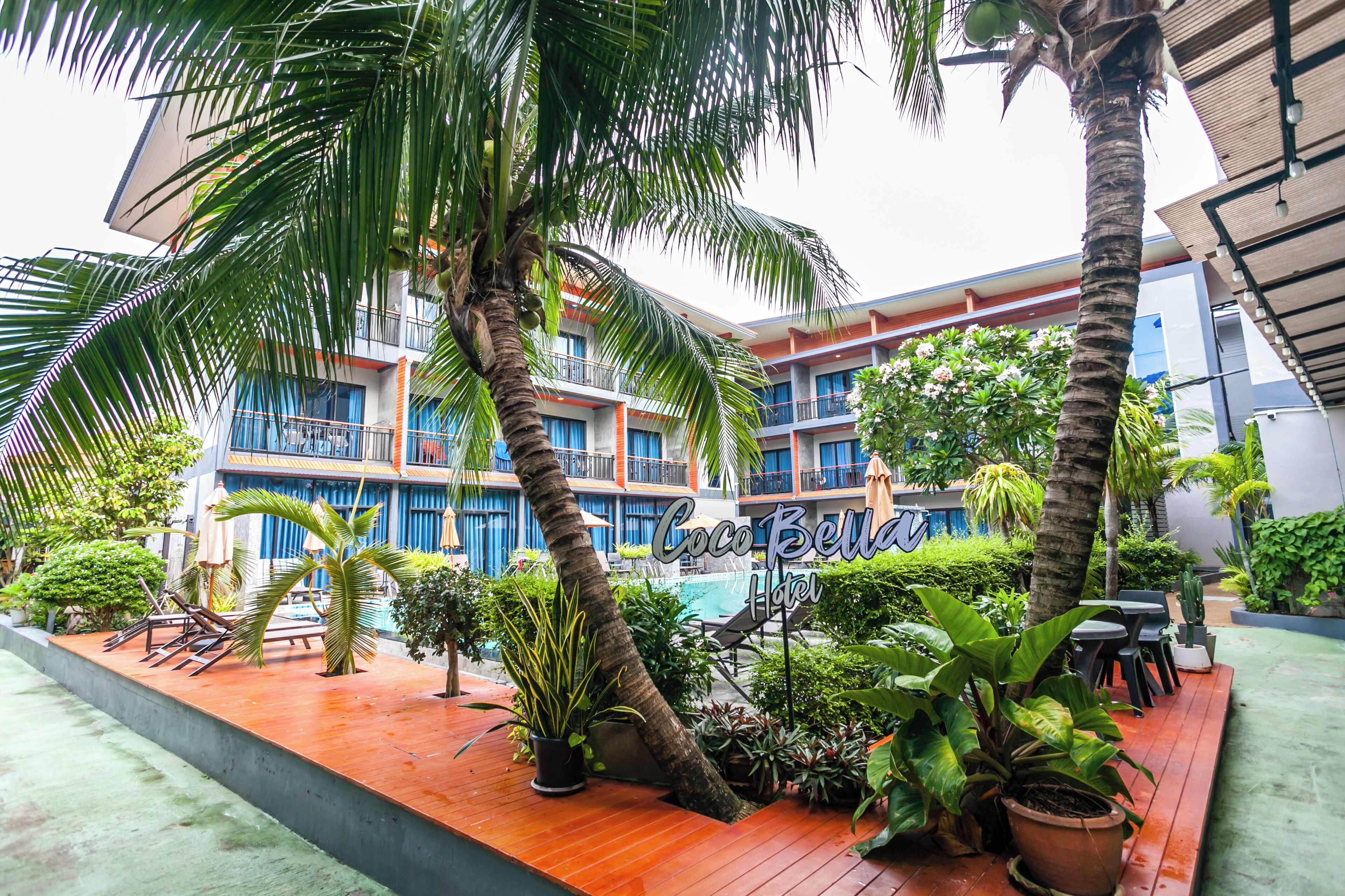 Fassade der Unterkunft