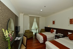 Kahden hengen deluxe-huone (yksi tai kaksi sänkyä)