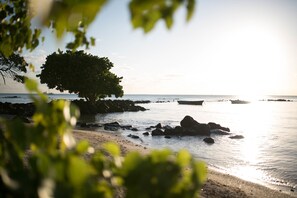On the beach, white sand - Mystik Life Style (Mont Choisy)