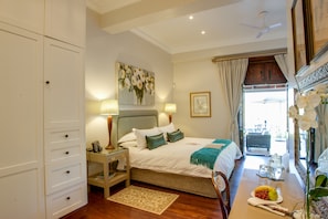 Deluxe Double Room 5 | 埃及棉床单、高档床上用品、羽绒被、加厚床垫