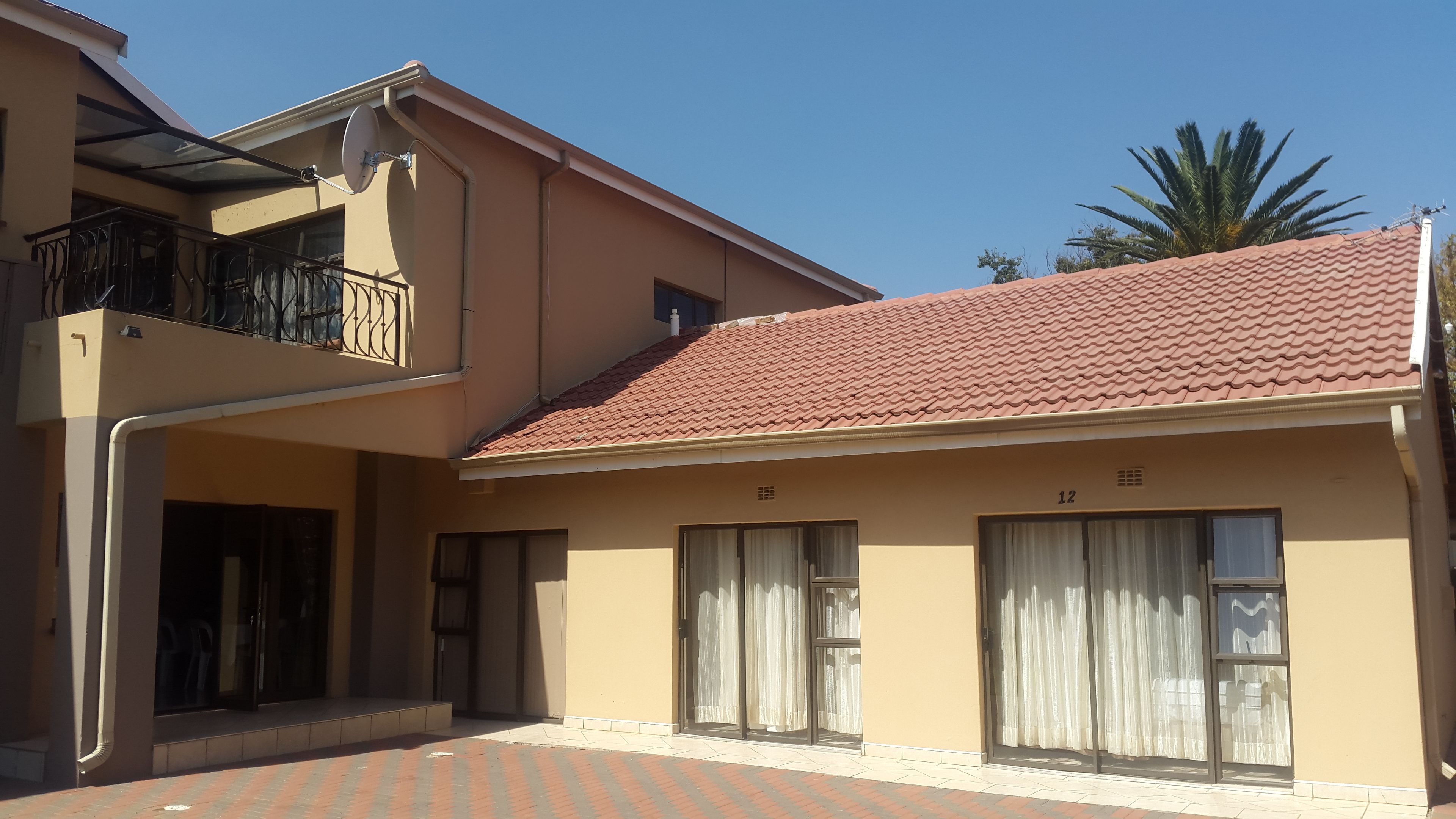 Fassade der Unterkunft