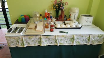 Breakfast for a fee