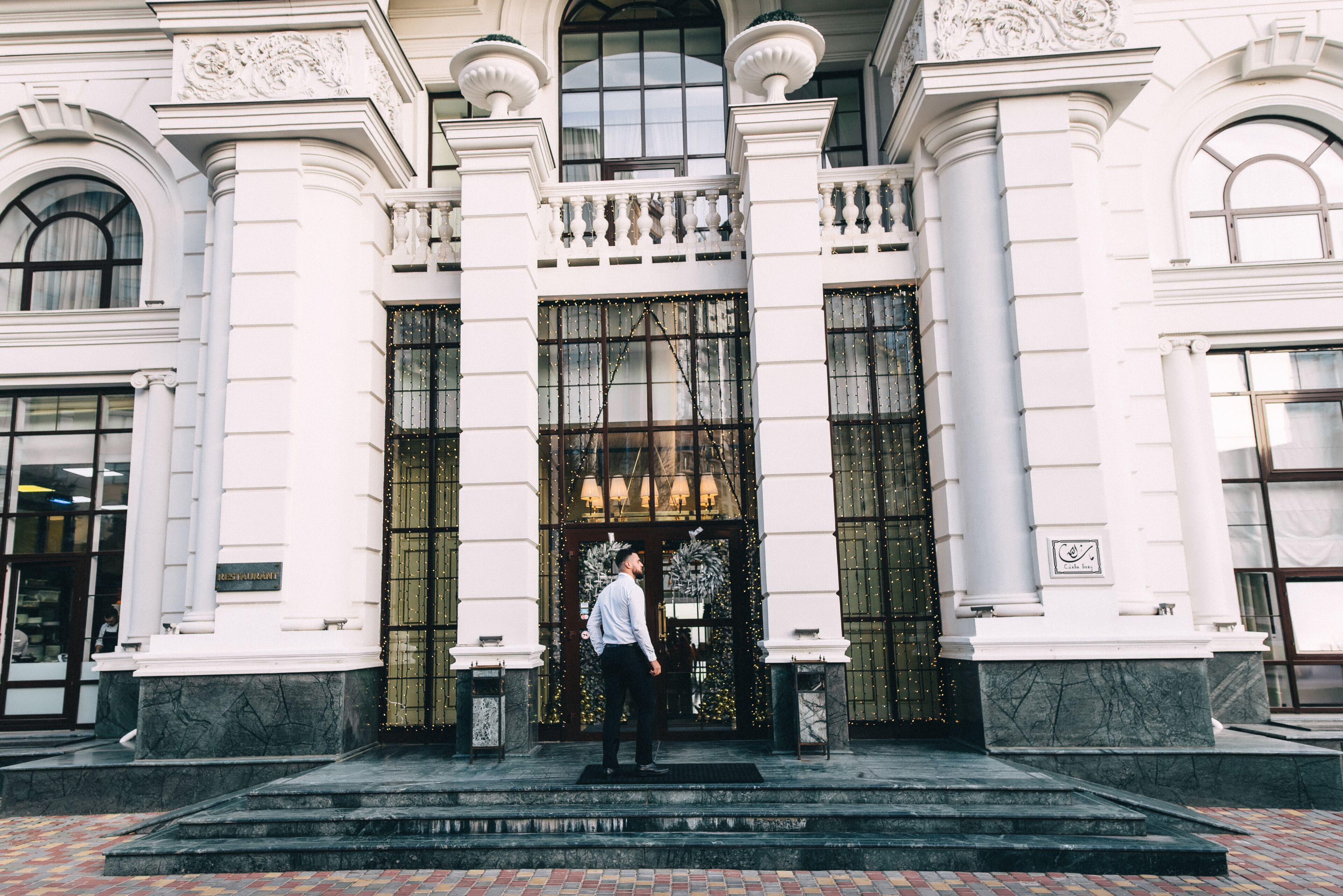 Façade de l’hébergement