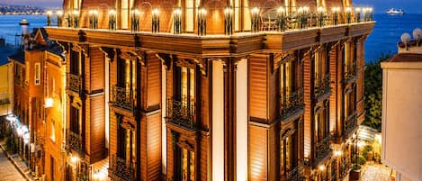 Façade de lâhĂ©bergement