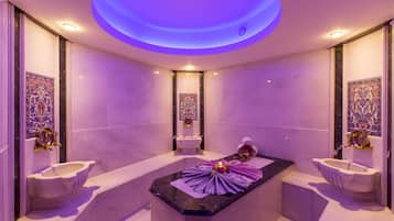 Couples treatment room(s), Turkish bath/hammam, body treatments