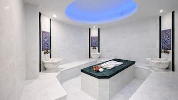 Couples treatment room(s), Turkish bath/hammam, body treatments