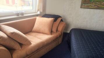 Dobbeltværelse - privat badeværelse | Individuelt design, individuel indretning, strygejern/strygebræt