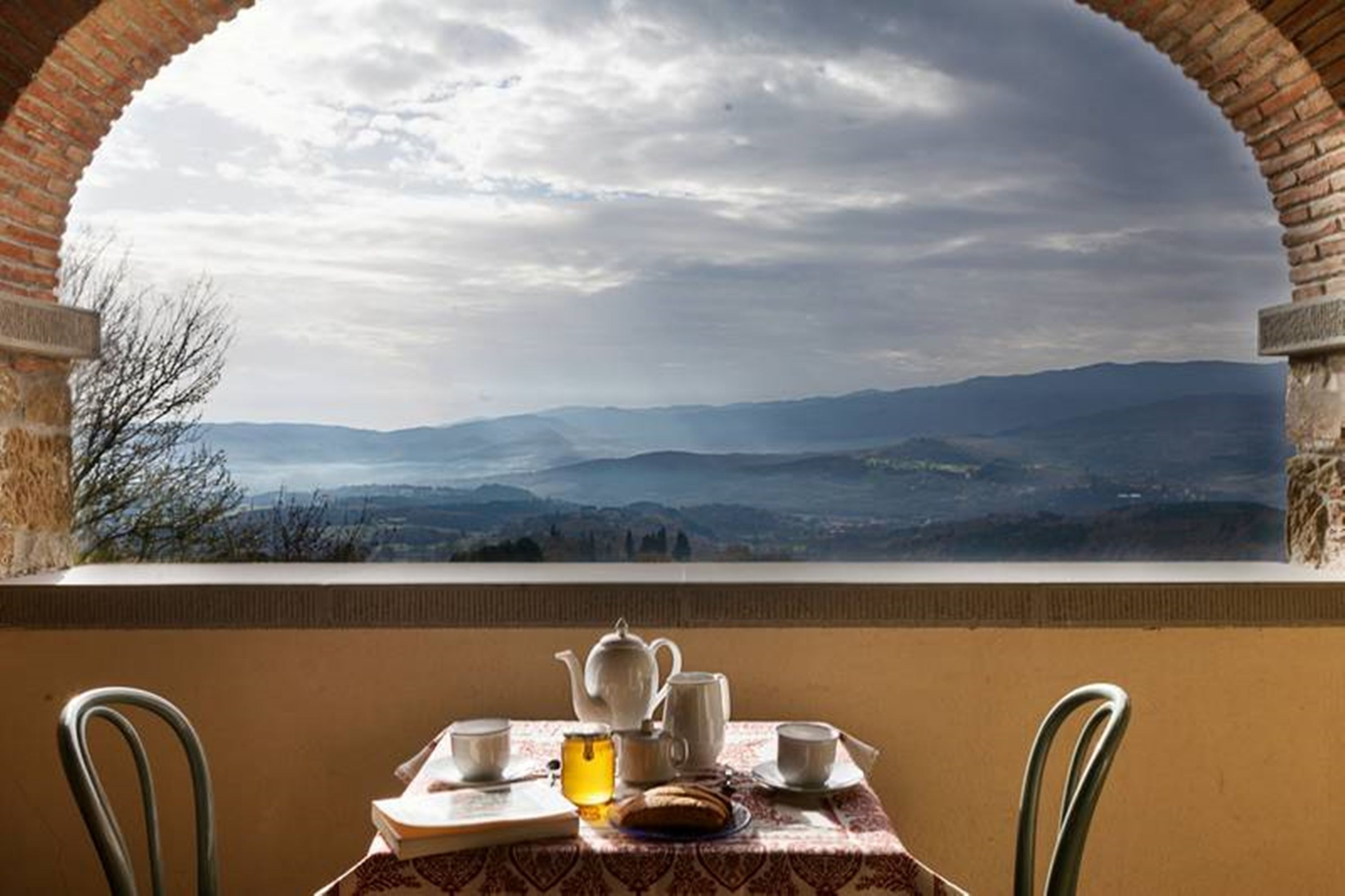 Romantisches Apartment, 1 Schlafzimmer, Balkon, zum Garten hin