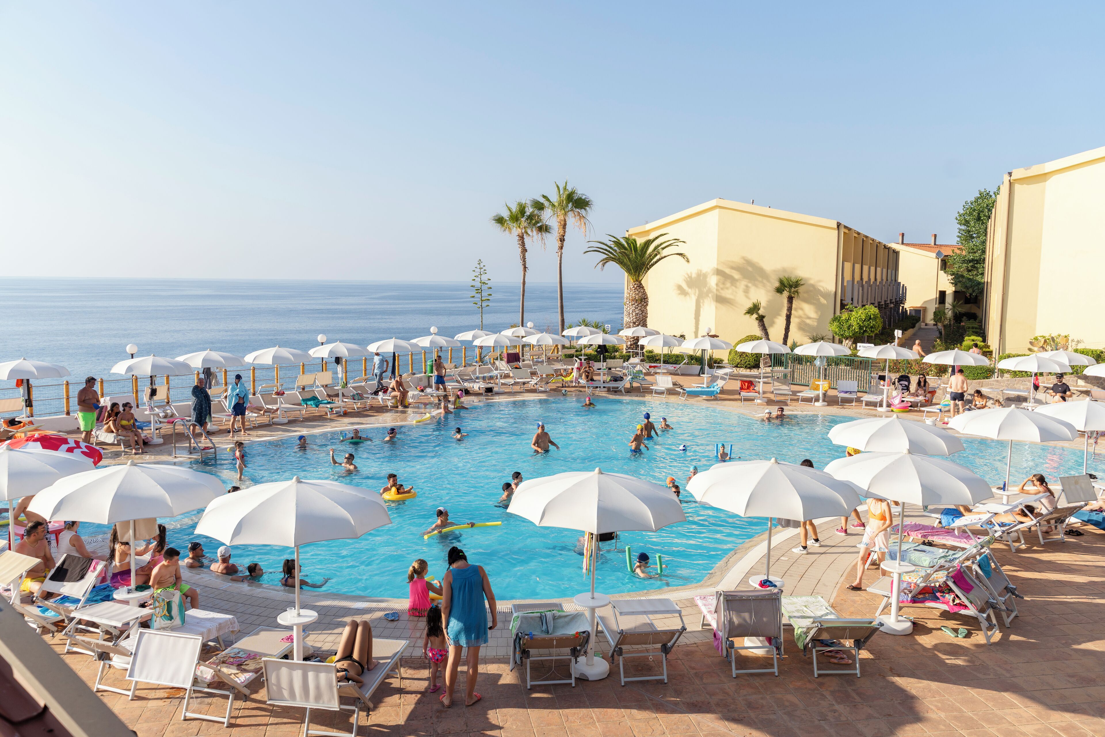 Rooftop pool
