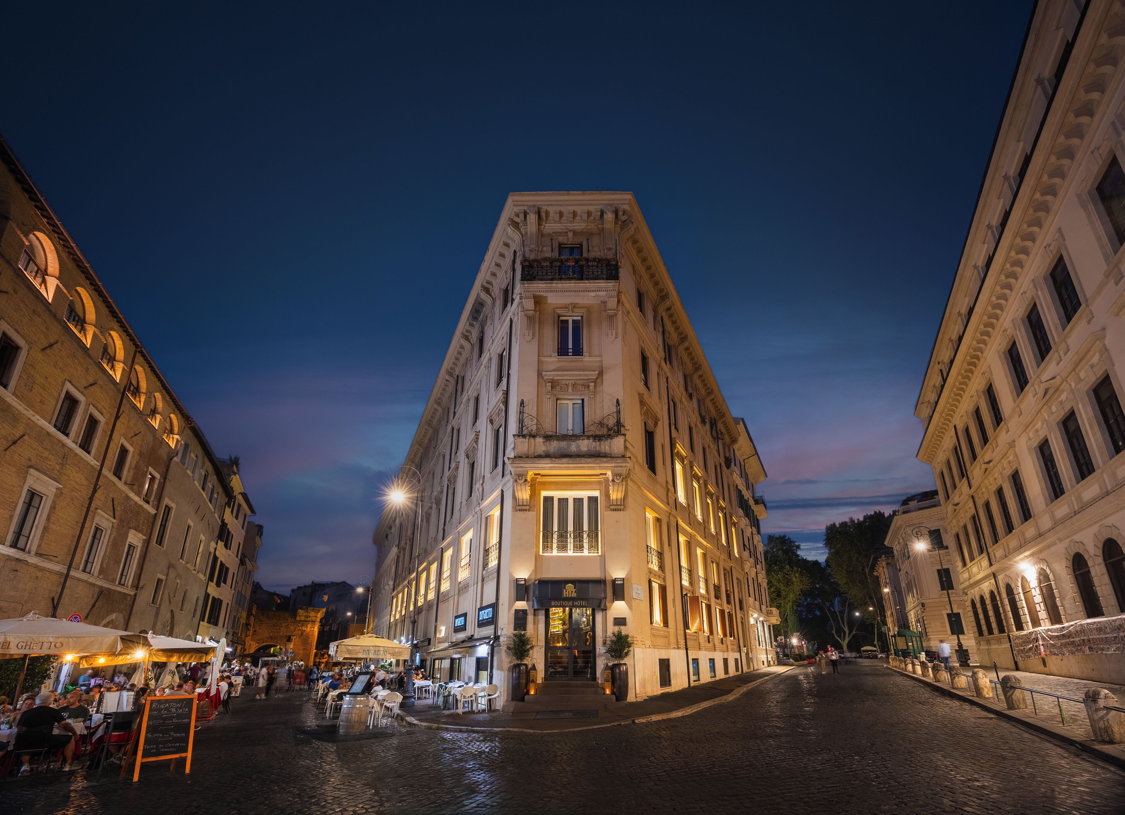 Façade de l’hébergement