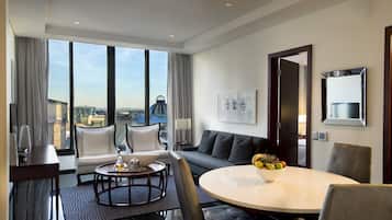 Blick von der Unterkunft