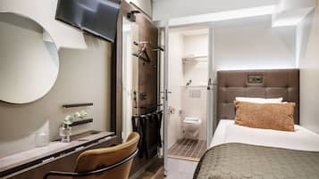 Simple Economy Room, No Windows | Desk, iron/ironing board, free WiFi, bed sheets