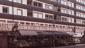 Facciata della struttura