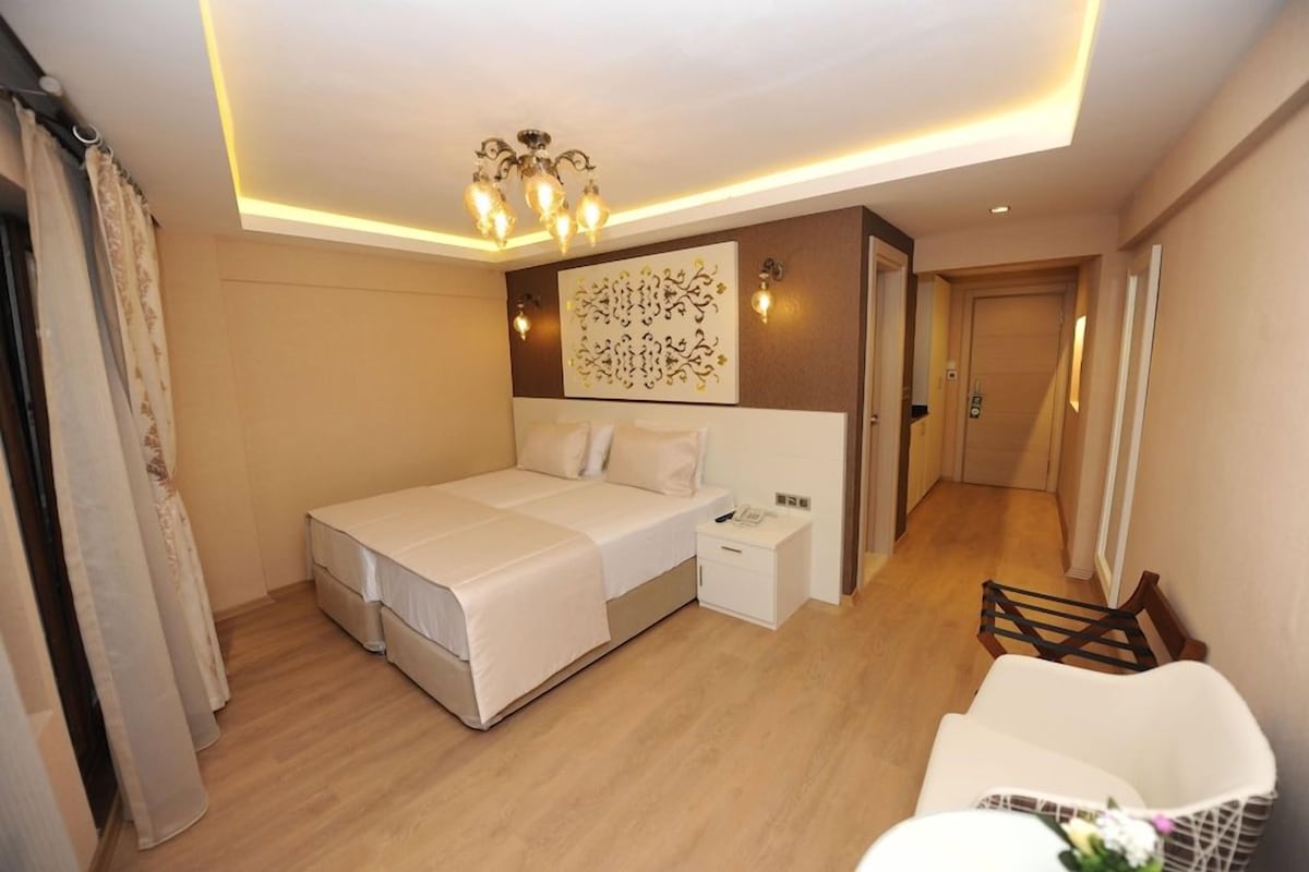 Minibar, in-room safe, soundproofing, iron/ironing board (on request)