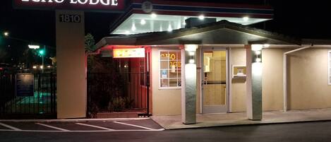 Entrada de la propiedad