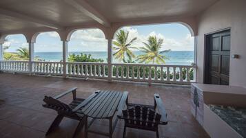 Honeymoon Double Room, 1 King Bed, Terrace, Beach View (Grenadine) | Balcony view
