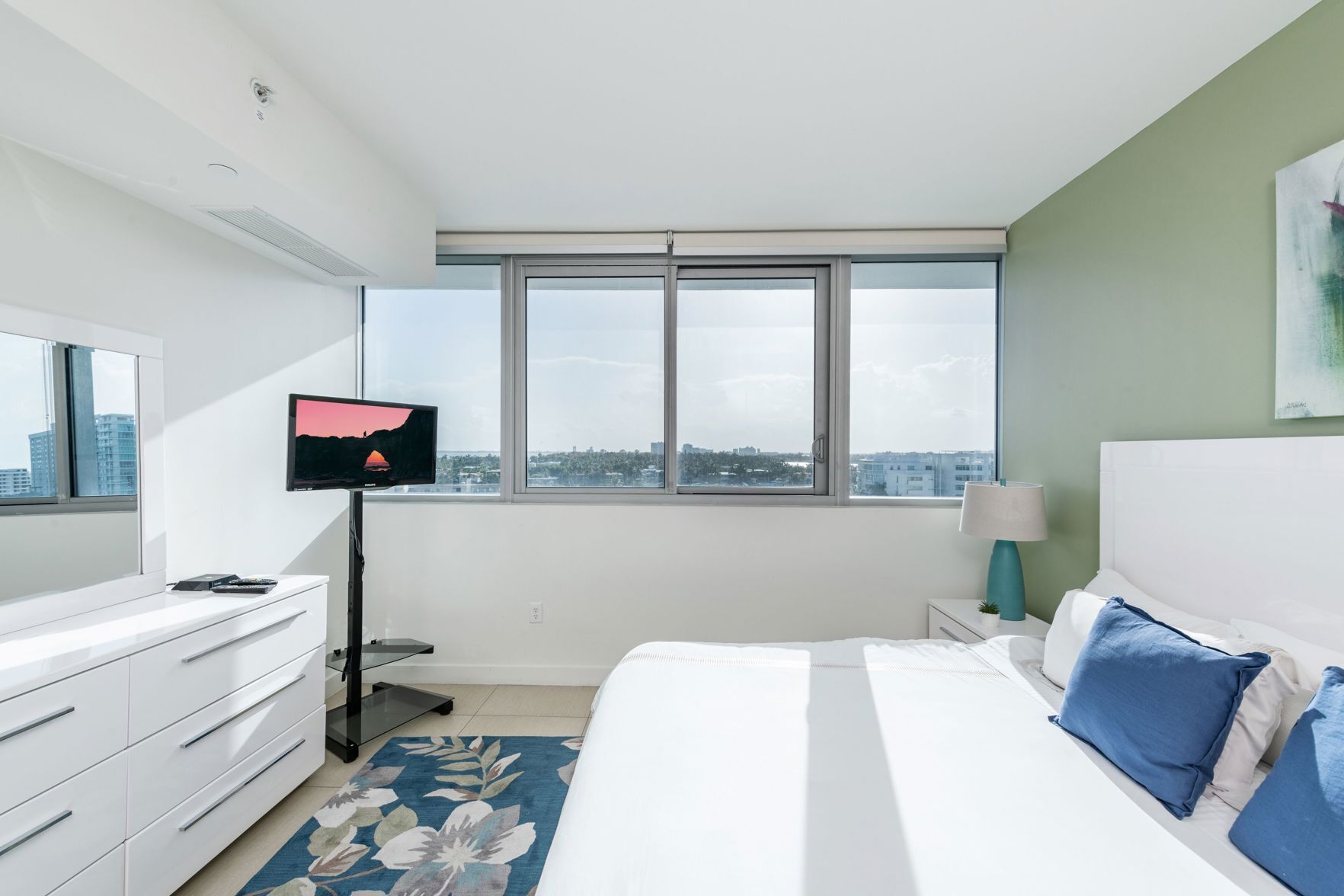 1 habitación y ropa de cama de alta calidad 