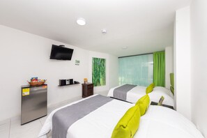 Hypo-allergenic bedding, free WiFi, bed sheets - Hotel Paradise Lleras (Medellín)