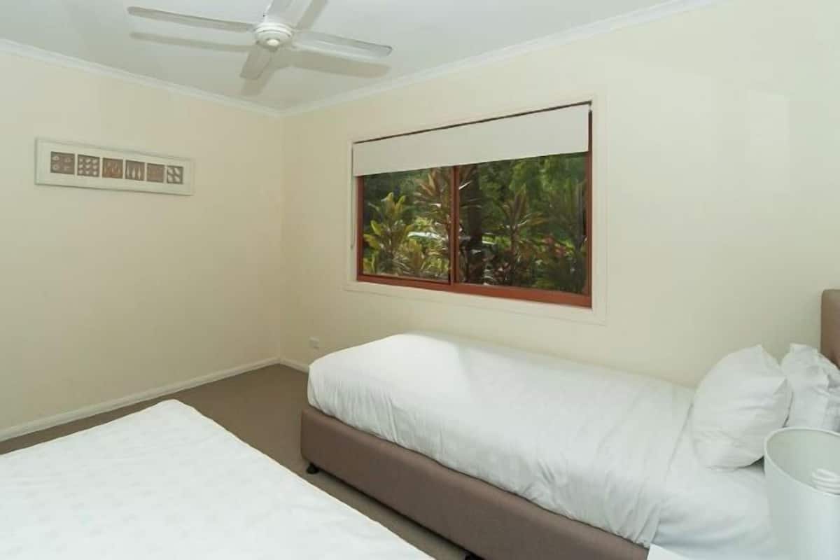 Individually decorated, individually furnished, iron/ironing board