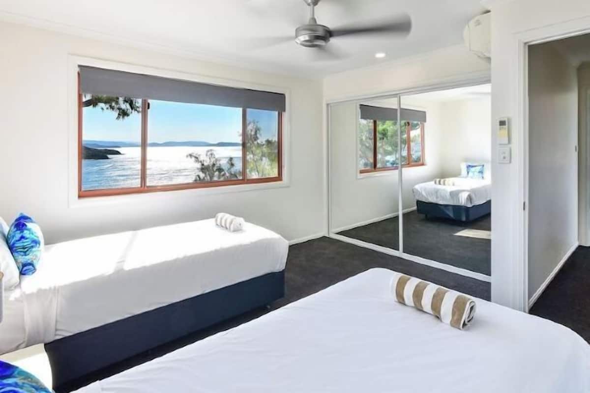 Individually decorated, individually furnished, iron/ironing board