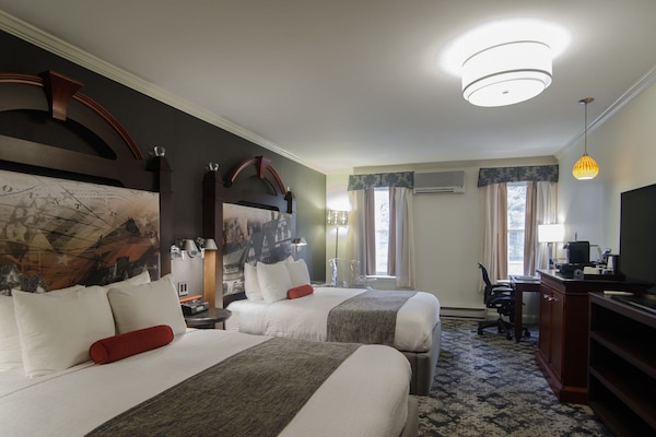 Classic Room, 2 Queen Beds | In-room safe, desk, laptop workspace, iron/ironing board