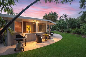 Panoramic Studio Suite, 1 Bedroom | Terrace/patio - Gecko Shed (Suffolk Park)