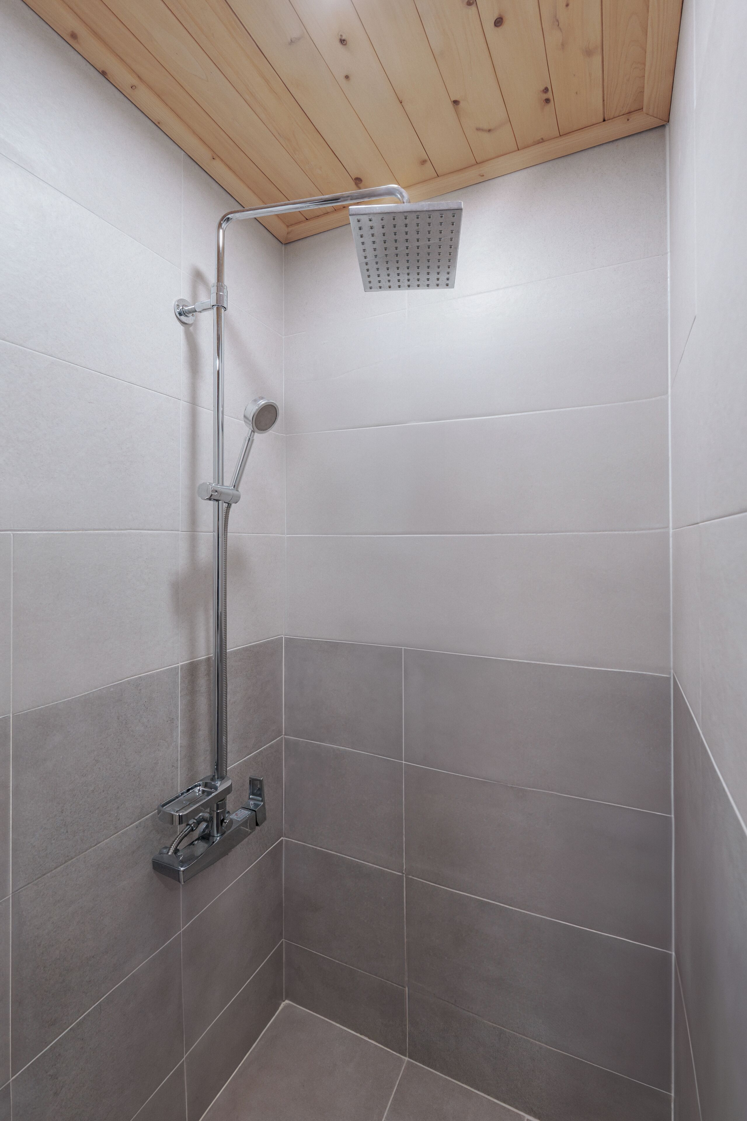 rainfall showerhead, eco-friendly toiletries, hair dryer, dressing gowns